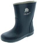CELAVI Unisex Kinder Basic Wellies Solid, Blau, 24 EU
