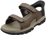 Skechers Herren TRESMEN Reece Sportsandale, Chocolate, 41 EU