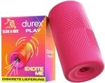 Durex Slide & Ride Masturbationsh&uuml;lle - Weicher & genoppter Masturbation Sleeve -