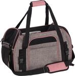 Hundetasche - Tragetasche Xandor Taupe &ndash; 48x25x33cm &ndash; Polyester &ndash; Reflektoren