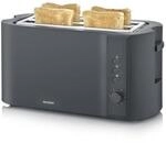 Severin Toaster Langschlitz, 4 Scheiben mit integrierten Br&ouml;tchenaufsatz, 2