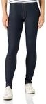 Nur Die Treggings in Jeans-Look Jeggings Leggings Blickdicht Stretch mit Taschen