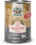 Wildes Land Nassfutter f&uuml;r Hunde, Rindgeschmack, 6 x 400 g