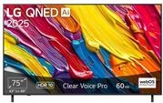 LG 75QNED82A6B TV 75 Zoll (190 cm) 4K QNED AI TV (&alpha;7 Gen8 4K AI Prozessor, webOS 25,