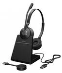 Jabra Engage 55 Stereo-Headset MS, Link 400c DECT-Adapter, Engage 55 Deskstand,...