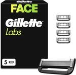 Gillette Labs Rasierklingen Herren, 5 Original Ersatzklingen, Klingen f&uuml;r M&auml;nner