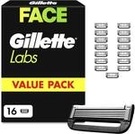 Gillette Labs Rasierklingen Herren, 16 Original Ersatzklingen f&uuml;r M&auml;nner