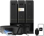 MOVA Z50 Ultra Saugroboter, 36 &deg;C leistungsst. selbstrein. Mopp, Schwarz |...