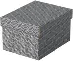 Esselte 3er Set kleine Aufbewahrungs- & Geschenkboxen mit Deckel, Schachteln...