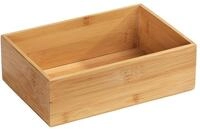 WENKO Bambus Ablage Terra L, praktische Organizer-Box f&uuml;r Schr&auml;nke und Regale...