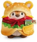 NICI Kuscheltier Tiger Tiggy 8cm mit Gurkenglas & Hamburgerkost&uuml;m in...