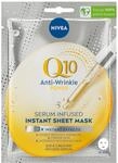 NIVEA Q10 POWER Anti-Falten + Straffung 10 Minuten Tuchmaske im 5er Pack (5 x 1