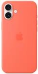 Apple iPhone 16 Plus Silikon Case mit MagSafe &ndash; Mandarine ​​​​​​​