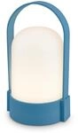 BRILONER - LED Tischlampe kabellos IP44 mit Touch, dimmbar in Stufen, USB-C, Akku