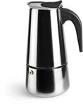 IBILI - Express-Kaffeekocher Moka, 10 Tassen, 460 ml, Edelstahl, f&uuml;r Induktionsherde