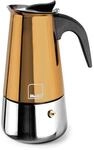 IBILI Moca Cupra Espressomaschine, 10 Tassen, 460 ml, Edelstahl,...