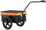 VEVOR Fahrrad-Lastenanh&auml;nger, 88/100/72,6 kg Tragf&auml;higkeit, robuster...