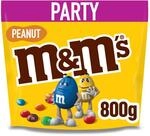 M&M&rsquo;s Peanut Gro&szlig;packung Schokolade, Knackige Schokolinsen mit bunter...