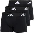 adidas Trunk (3PK) - Active Flex Cotton - Bequeme Unterw&auml;sche, 000 Black, M