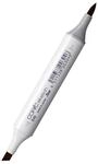 COPIC Sketch Marker Typ E - 49, Dark Bark, professioneller Pinselmarker, mit...
