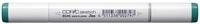 COPIC Sketch Marker Typ BG - 49, Duck Blue, professioneller Pinselmarker, mit einer