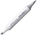 COPIC Sketch Marker Typ C - 0, cool gray No. 0, professioneller Pinselmarker, mit