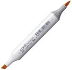 COPIC Sketch Marker Typ E - 97, Deep Orange, professioneller Pinselmarker, mit einer