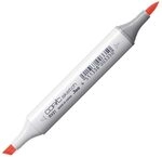COPIC Sketch Marker Typ RV - 21, Light Pink, professioneller Pinselmarker, mit einer
