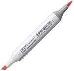 COPIC Sketch Marker Typ RV - 42, Salmon Pink, professioneller Pinselmarker, mit einer