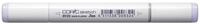 COPIC Sketch Marker Typ BV - 20, Dull Lavender, professioneller Pinselmarker, mit