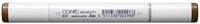 COPIC Sketch Marker Typ E - 37, Sepia, professioneller Pinselmarker, mit einer