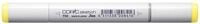 COPIC Sketch Marker Typ Y - 04, Acacia, professioneller Pinselmarker, mit einer