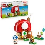 LEGO Super Mario Party bei Toads Haus - Interaktives Set mit 2 Figuren, K&uuml;che,