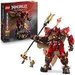 LEGO NINJAGO Der Feuerritter-Mech - Monstrosity Set mit beweglicher Figur, 2