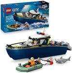 LEGO City Verfolgungsjagd im Polizeiboot &ndash; Spielset mit schwimmf&auml;higem