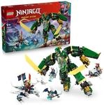 LEGO NINJAGO 2in1 Lloyds Jet-Mech - Spielzeug mit 5 Minifiguren, Drachen,...