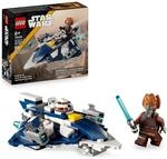 LEGO Star Wars 75400 Plo Koons Jedi Starfighter Microfighter Bauspielzeug mit 2