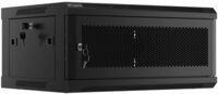 Lanberg Rackschrank 19" Wandmontage 4U/600X450 mit perforierter T&uuml;r schwarz