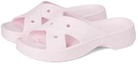 Crocs Herren Classic Womens Cross Strap Badeschlappen, Pink Milk, 36/37 EU