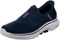 Skechers Go Walk 7 Easy on 2 Herren-Sneaker, Navy Textile Synthetic, 48.5 EU