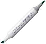 COPIC Sketch Marker Typ BG - 18, Teal Blue, professioneller Pinselmarker, mit einer