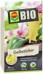 COMPO BIO Gelbsticker, Leimfalle, Ideal als Fliegenfalle, Inklusive Holzst&auml;be,