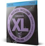 D'Addario XL Nickel E-Bassgitarrensaiten 40-100, Custom Light