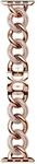 Swarovski Sparkling Kettenband, Elegantes Uhrenband aus Gliedern mit