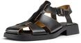 Camper Damen Fisherman Flat Sandal, Schwarz 001, 41 EU