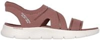 Skechers Damen Go Walk Flex Sandal Enticing, Brown Textile, 42 EU