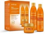 KATIVA 3er-Set Brasilianische Lissage-Pflege &ndash; Shampoo + Sp&uuml;lung + Maske &ndash;