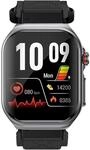 Knauermann PRO 3 Fan Edition eckig (2025) Grau, Gesundheitsuhr Smartwatch mit