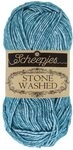 Scheepjes Stone Washed Garn 50 g blau, Farbnummer 805