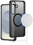 Hama Magnetische Handyh&uuml;lle Extreme Protect f&uuml;r Samsung Galaxy S25+ (Bumper